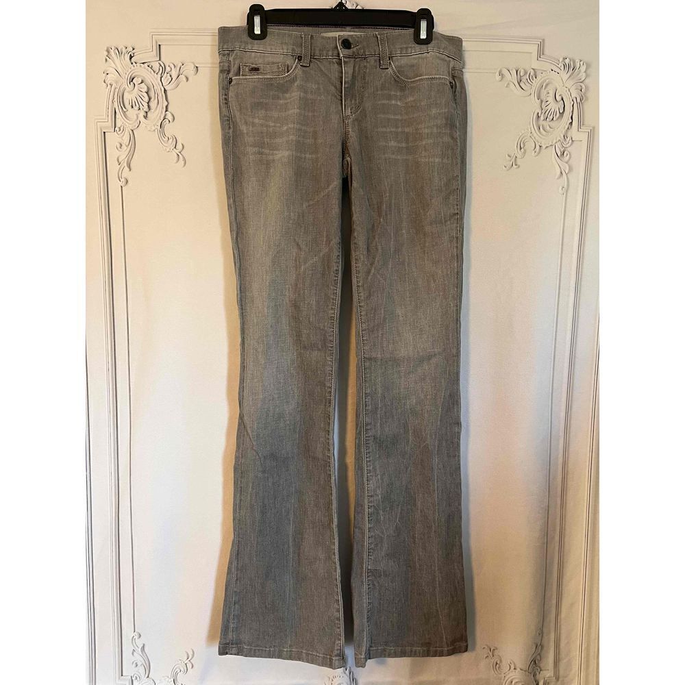 Joe’s Jeans Fit Rocker Keira Wash Gray Denim Jeans Size 27